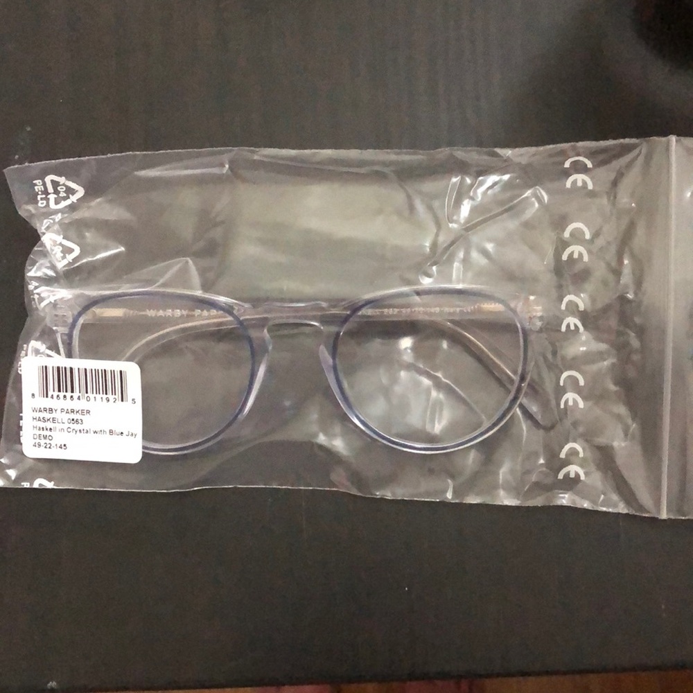 Brand new warby Parker Haskell eyeglass frames.